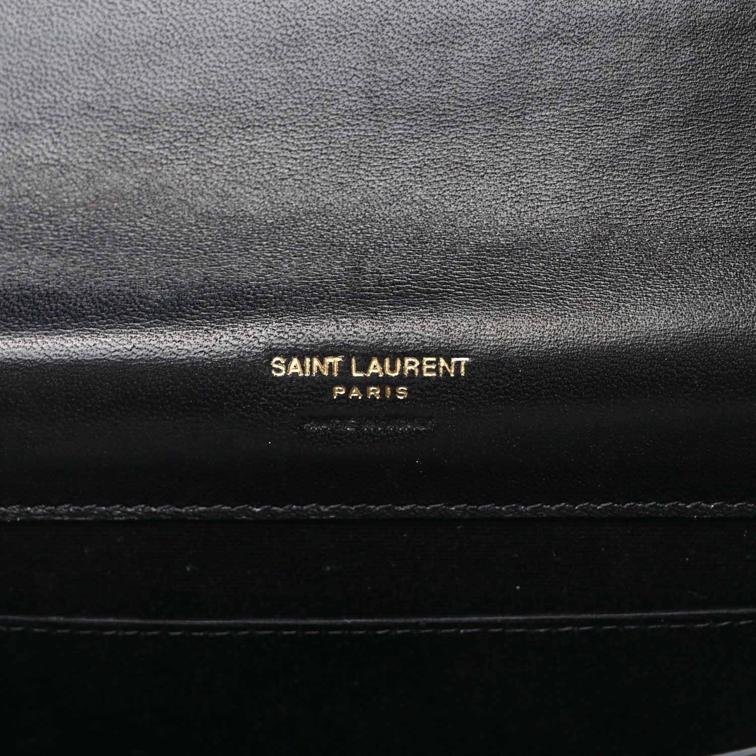 Saint Laurent Nappa Monogram Cassandre Flap Pouch Black 6 of 8