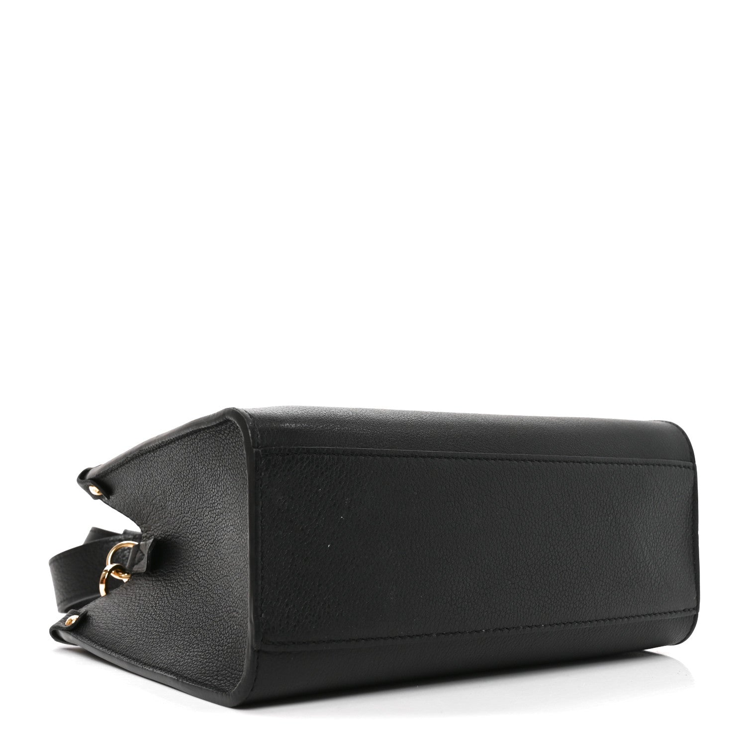 Louis Vuitton Calfskin Lock & Go Tote Black 4 of 11