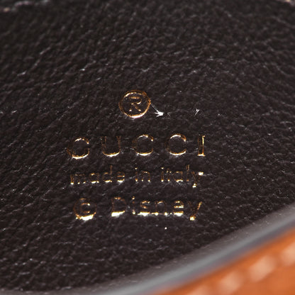 Gucci X DISNEY Mini Vintage GG Supreme Monogram Mickey Mouse Card Holder Beige Vintage Sun Oil 6 of 6