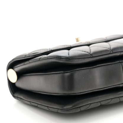 Chanel Lambskin Quilted Mini Trendy CC Dual Handle Flap Bag Black 9 of 10