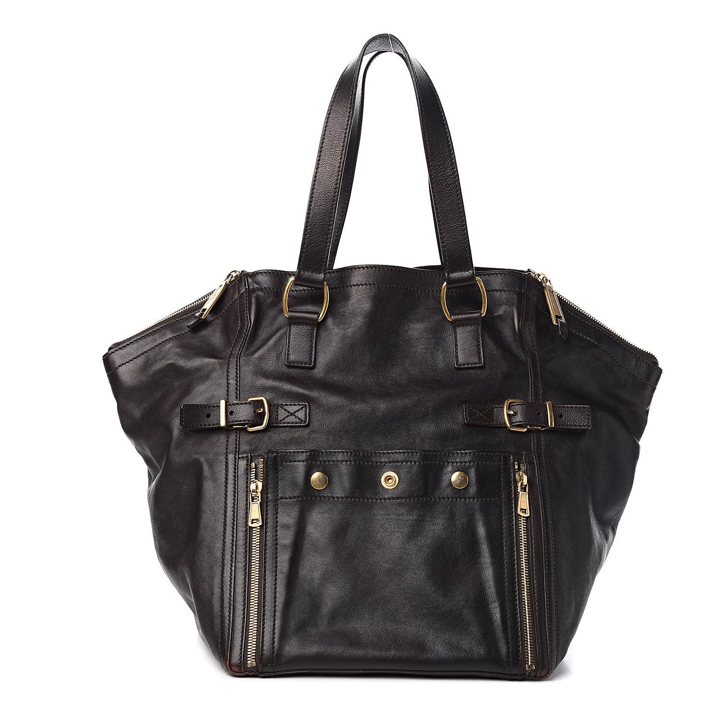 Calfskin Medium Downtown Brown