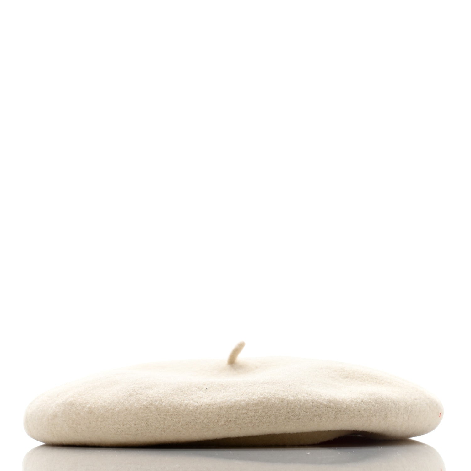 Hermes Merino Wool Bonnie Beret 58 Naturel 3 of 11