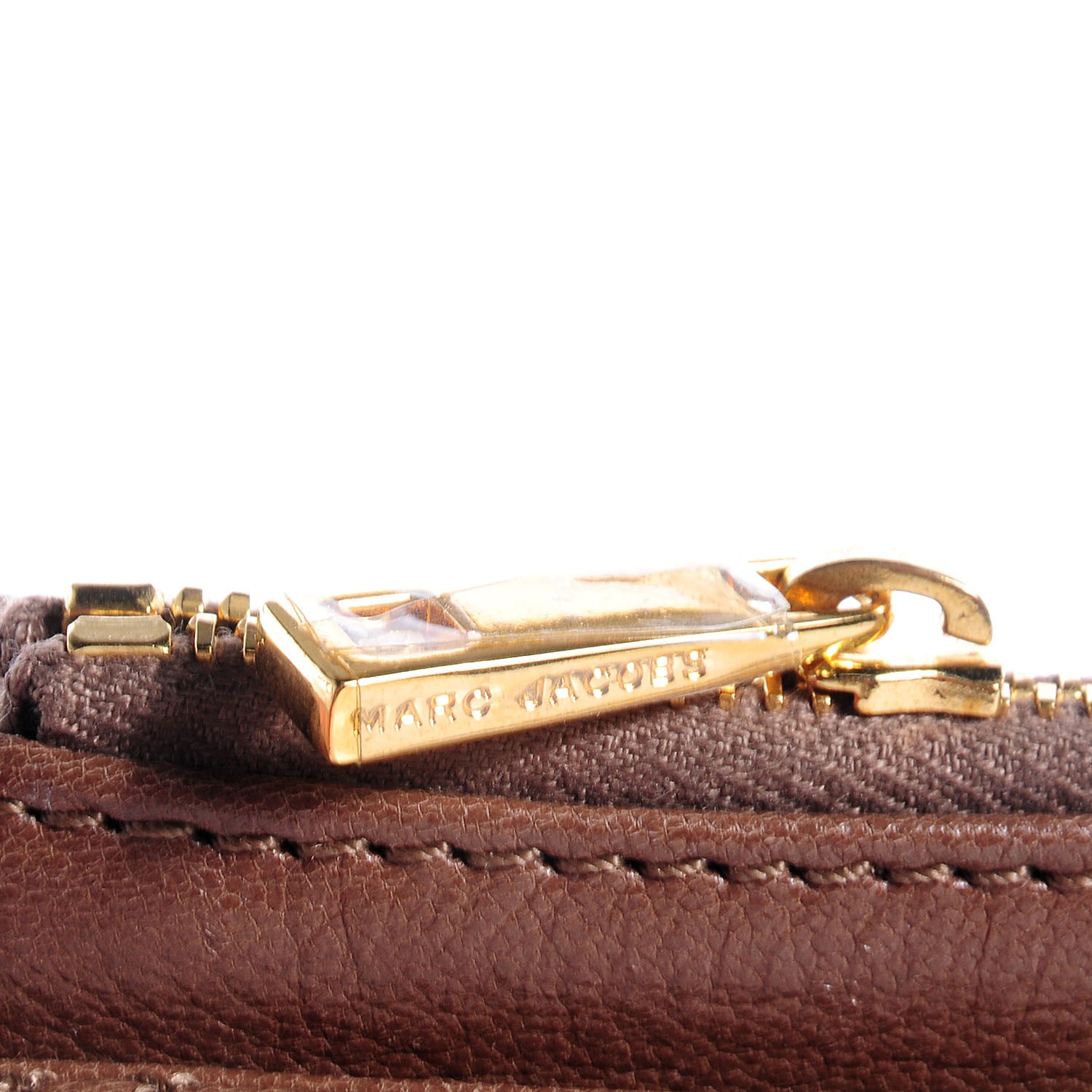 Marc Jacobs Lacquered Lambskin The Large Single Flap Taupe 10 of 10