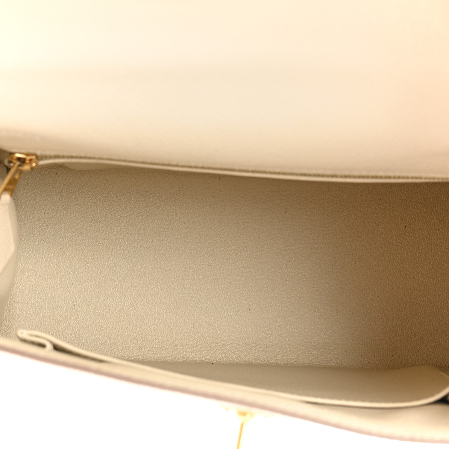 Hermes Epsom Kelly Sellier 25 Craie 5 of 14