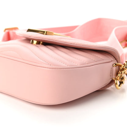 Louis Vuitton Calfskin New Wave Multi Pochette Rose Ballerine 7 of 10