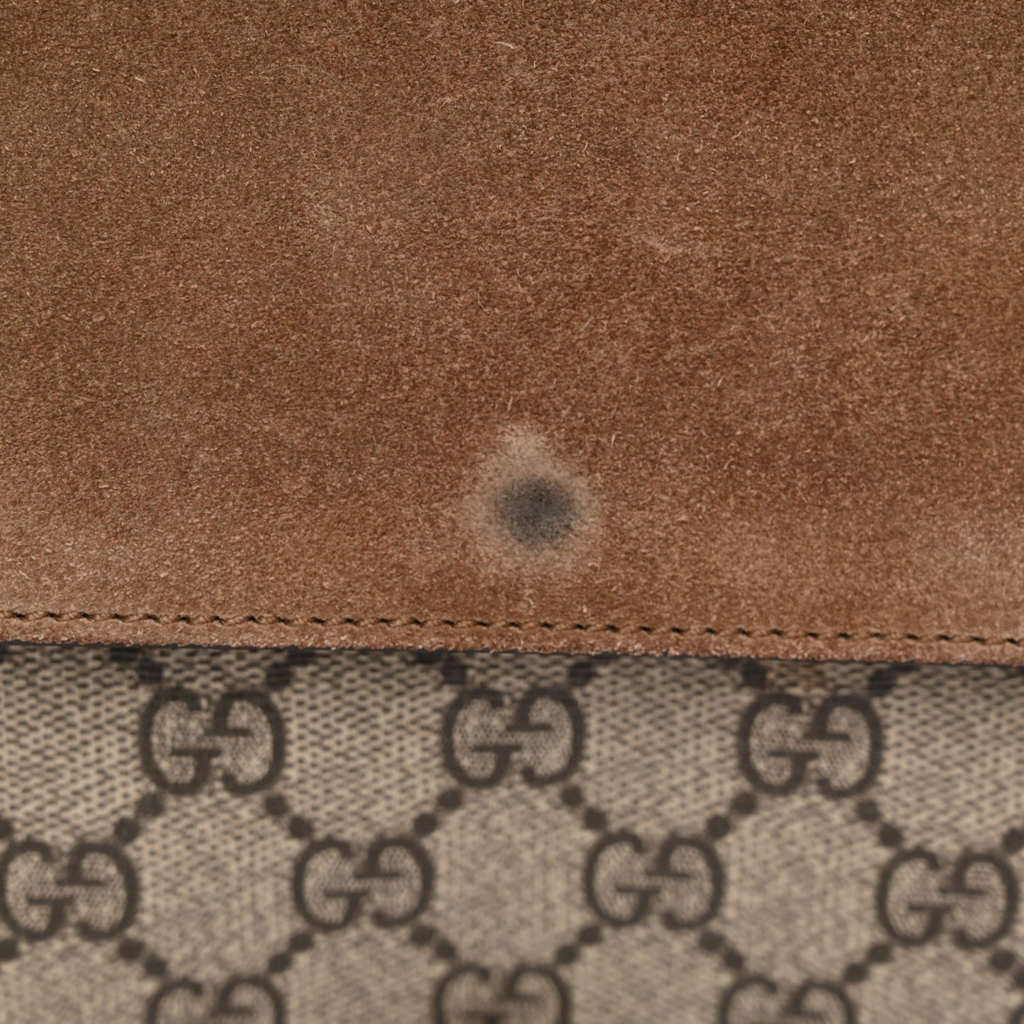 GG Supreme Monogram Small Dionysus Shoulder Bag Taupe
