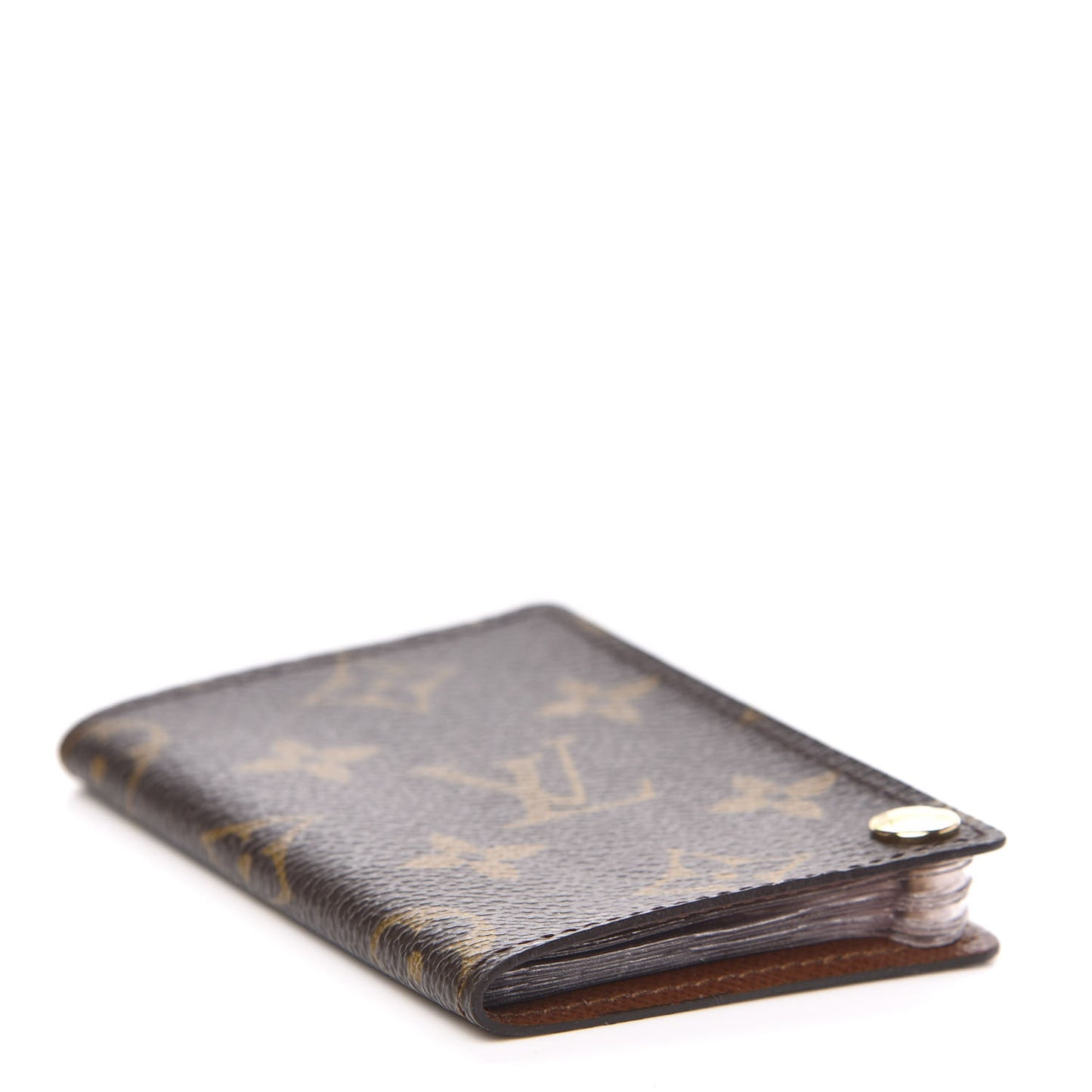 Monogram Credit Card Photo Holder