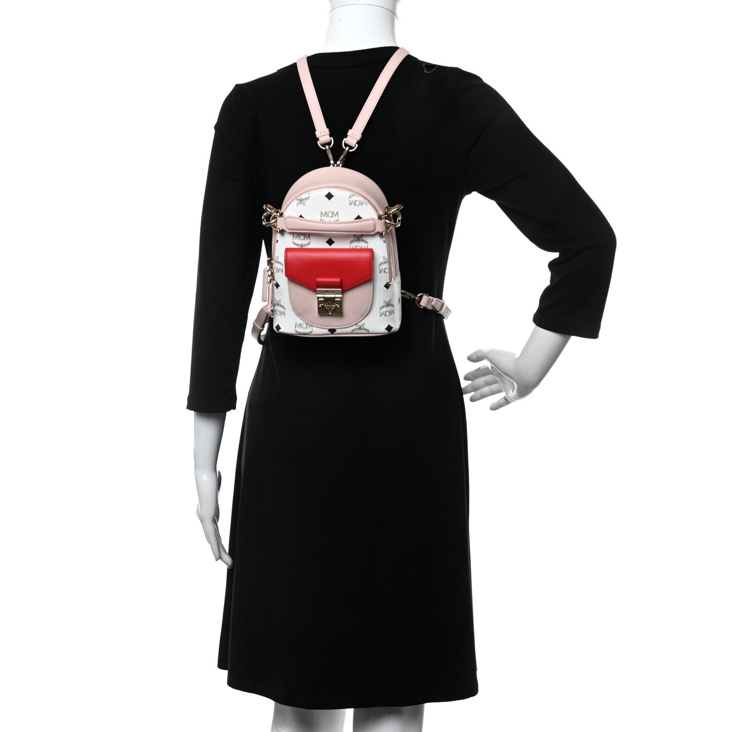 Vistetos X-Mini Patricia Backpack Block Pink