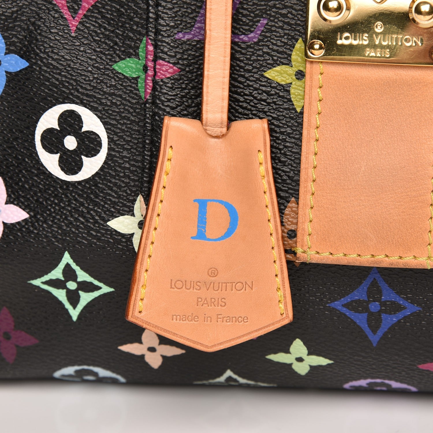 Louis Vuitton Monogram Multicolor Speedy 30 Black 9 of 9