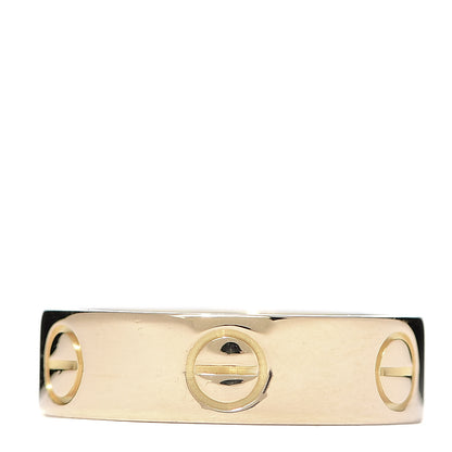 Cartier 18K Yellow Gold 5.5mm LOVE Ring 52 6 1 of 5