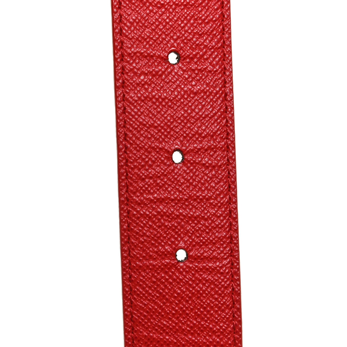 Monogram 30mm LV Initiales Reversible Belt 85 34 Coquelicot