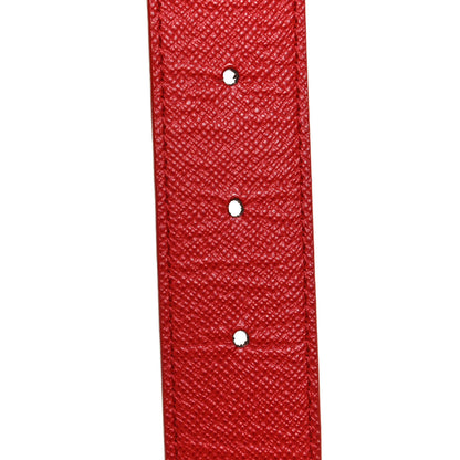 Louis Vuitton Monogram 30mm LV Initiales Reversible Belt 85 34 Coquelicot 5 of 6