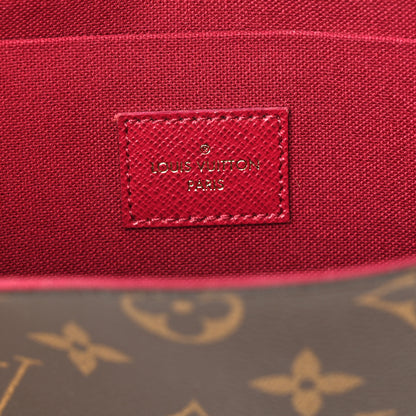 Louis Vuitton Monogram Pochette Felicie Chain Wallet Fuchsia 7 of 9