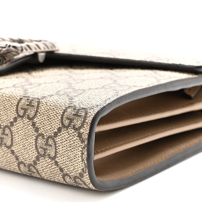 Gucci GG Supreme Monogram Mini Dionysus Chain Wallet Beige Taupe 9 of 9