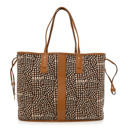 MCM Visetos Large Liz Reversible Shopper Tote Cognac 3 of 16