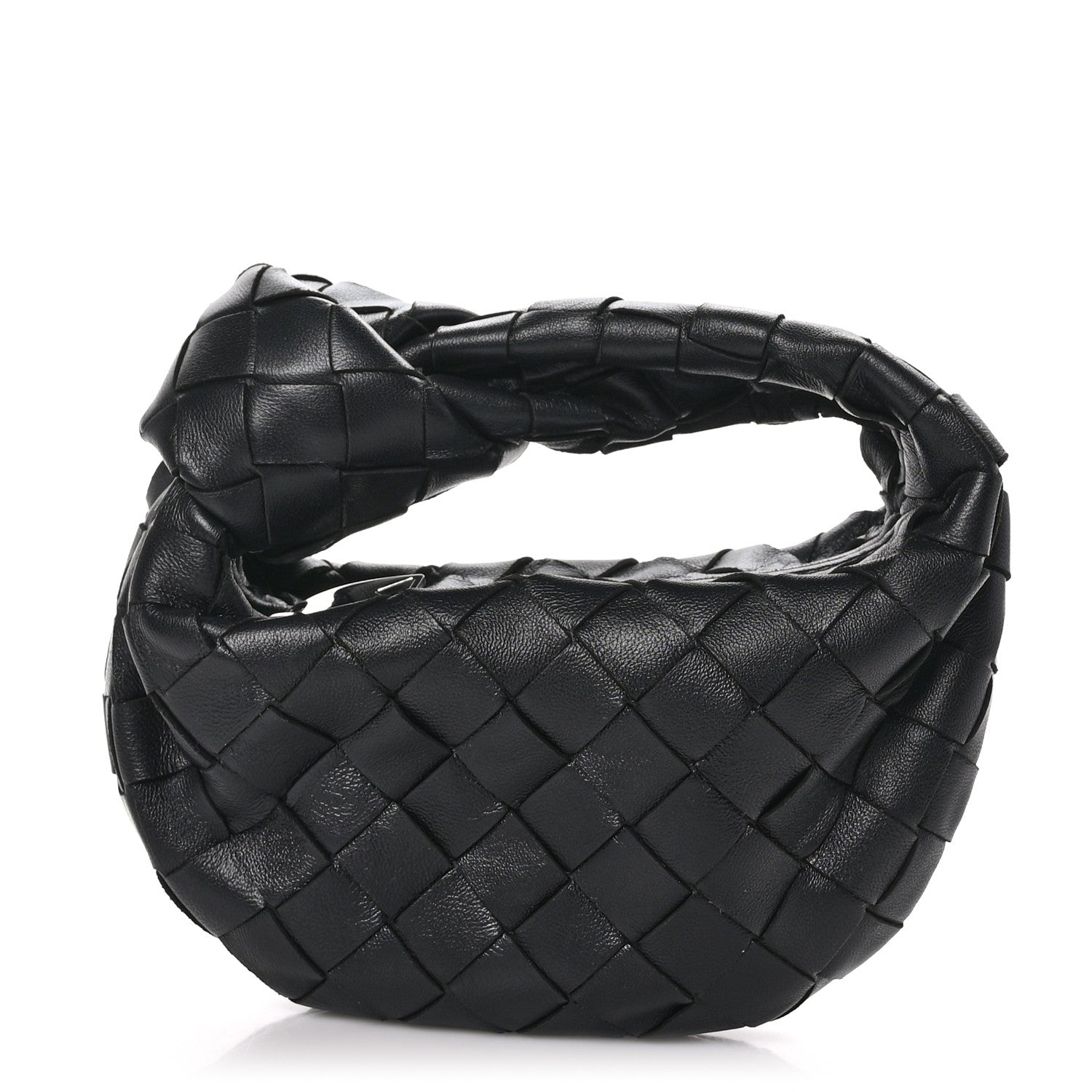 Bottega Veneta BOTTEGA VENETA Nappa Intrecciato Candy Jodie Black 1 of 8