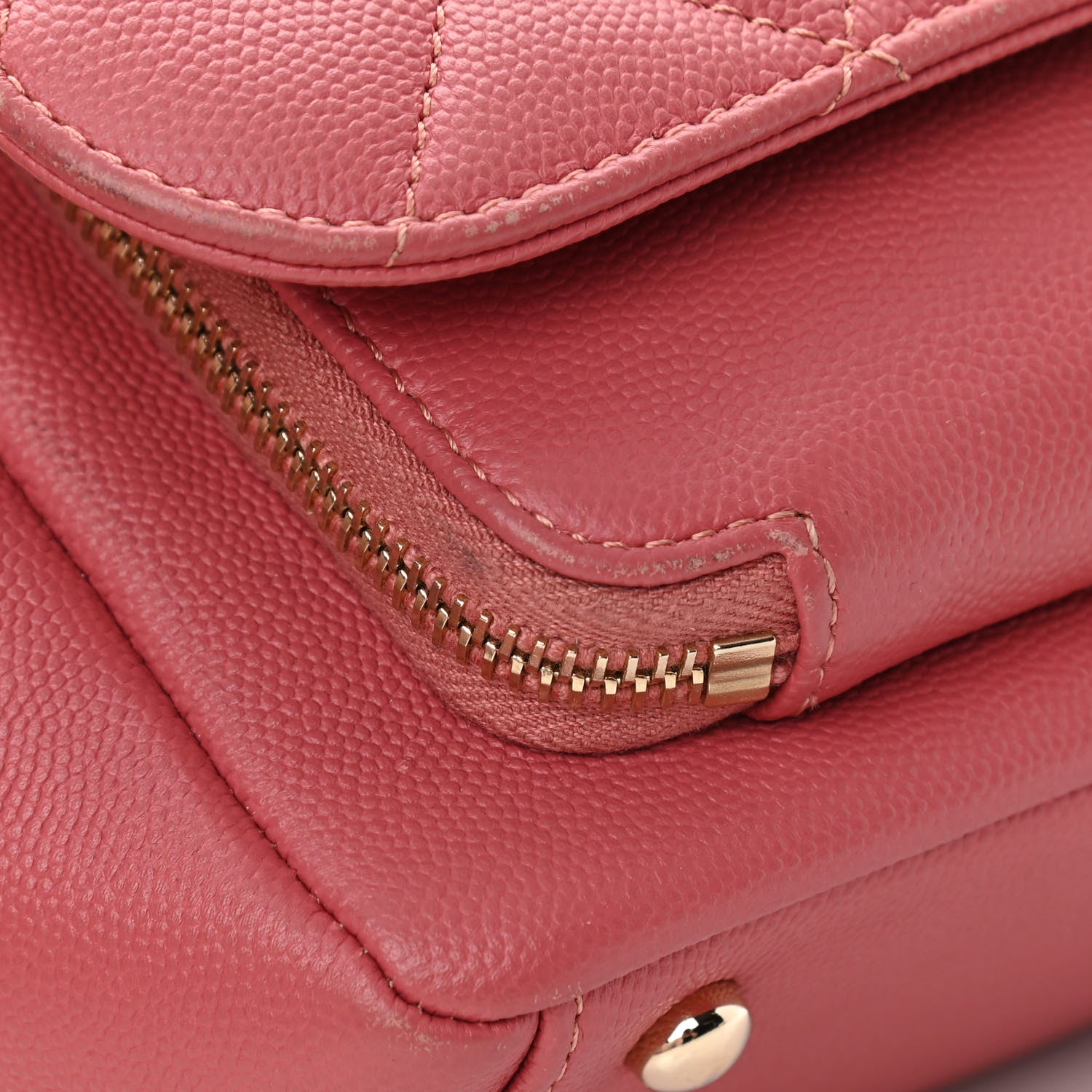Chanel Caviar Quilted Small Business Affinity Flap Pink 14 of 15