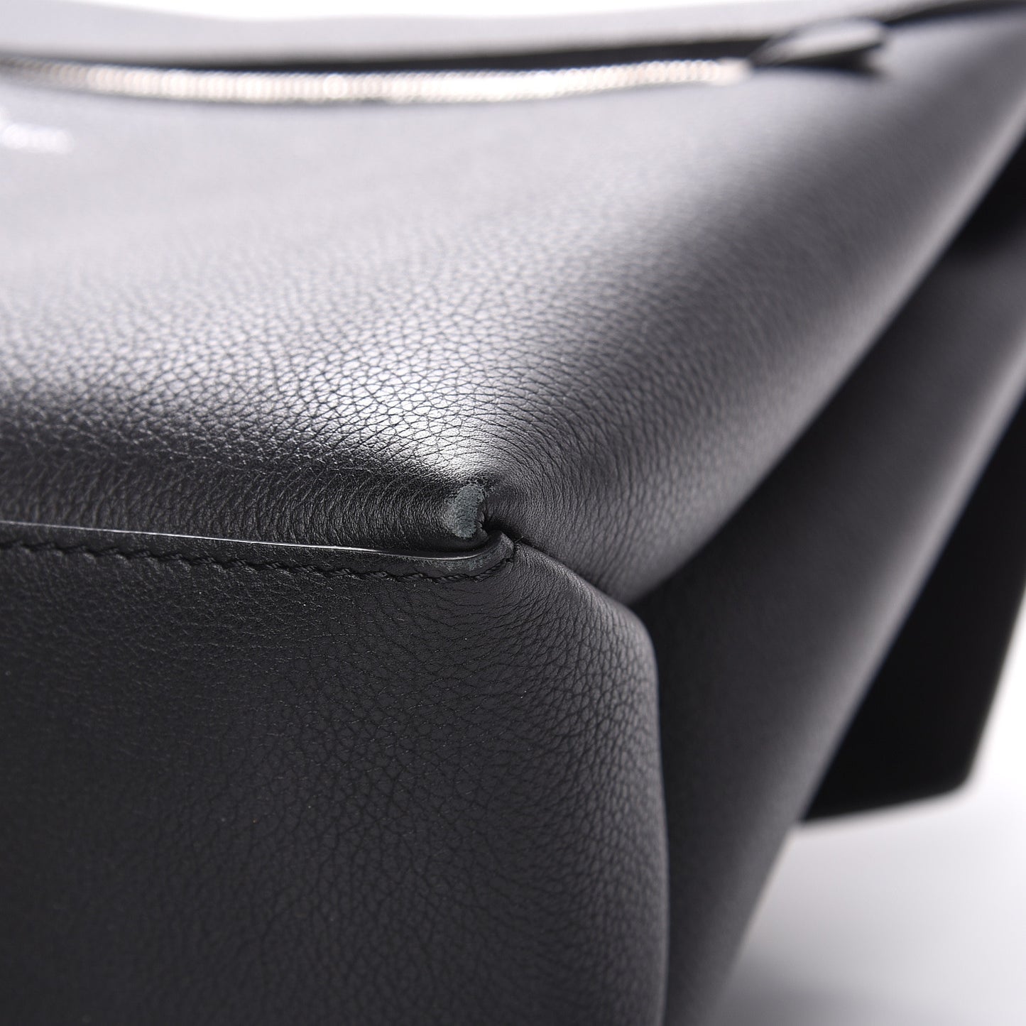 Soft Calfskin My Lockme Top Handle Black