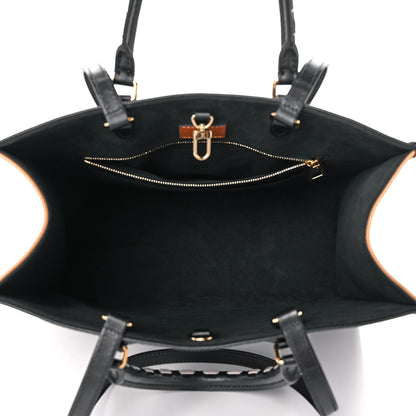 Louis Vuitton Empreinte Monogram Giant Wild At Heart Onthego MM Black 4 of 8