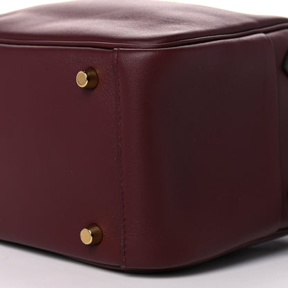Hermes Swift Mini Lindy 20 Bordeaux 8 of 9