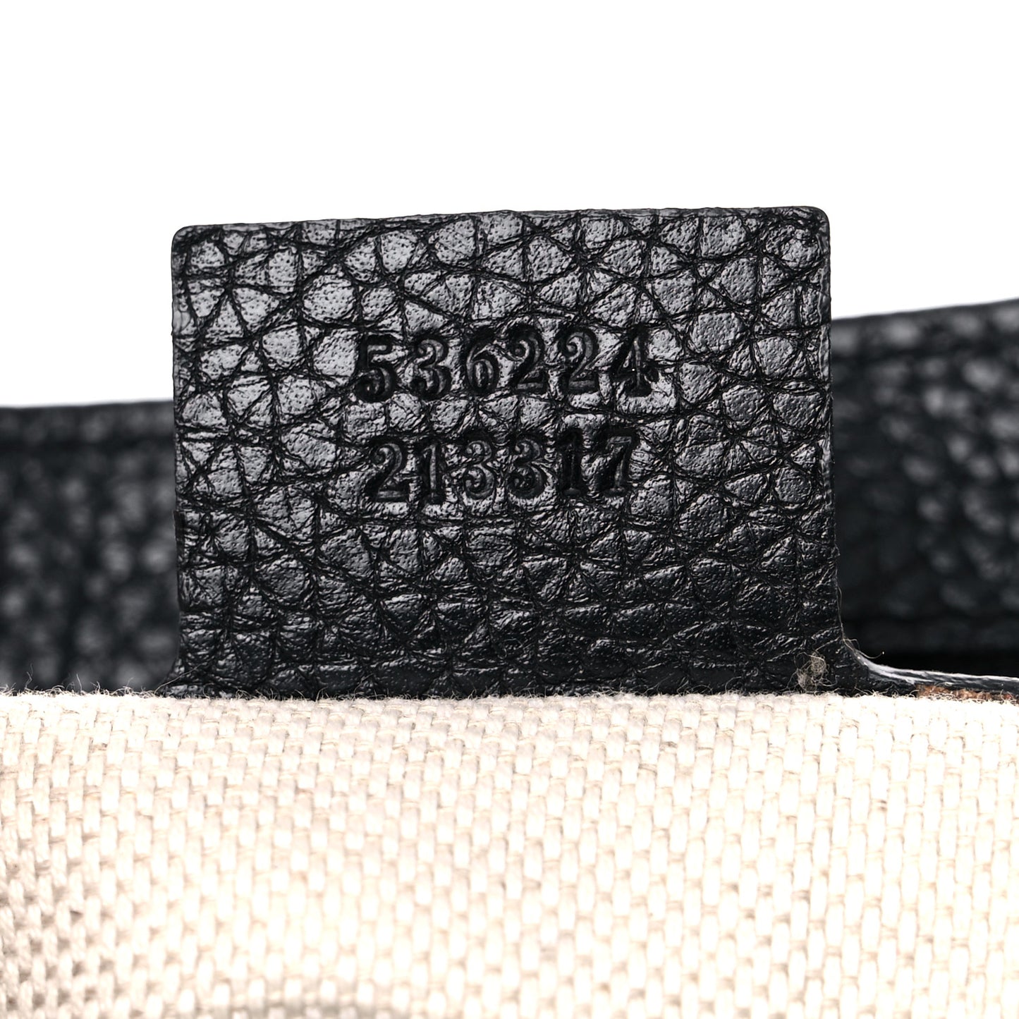 Pebbled Calfskin Medium Soho Flap Crossbody Black