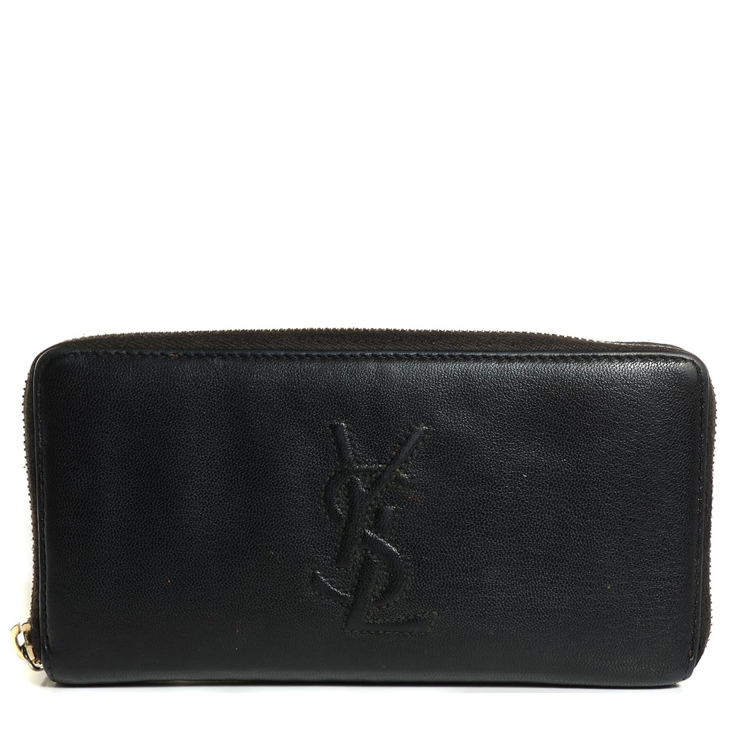 Chevre Belle De Jour Zip Around Wallet Black