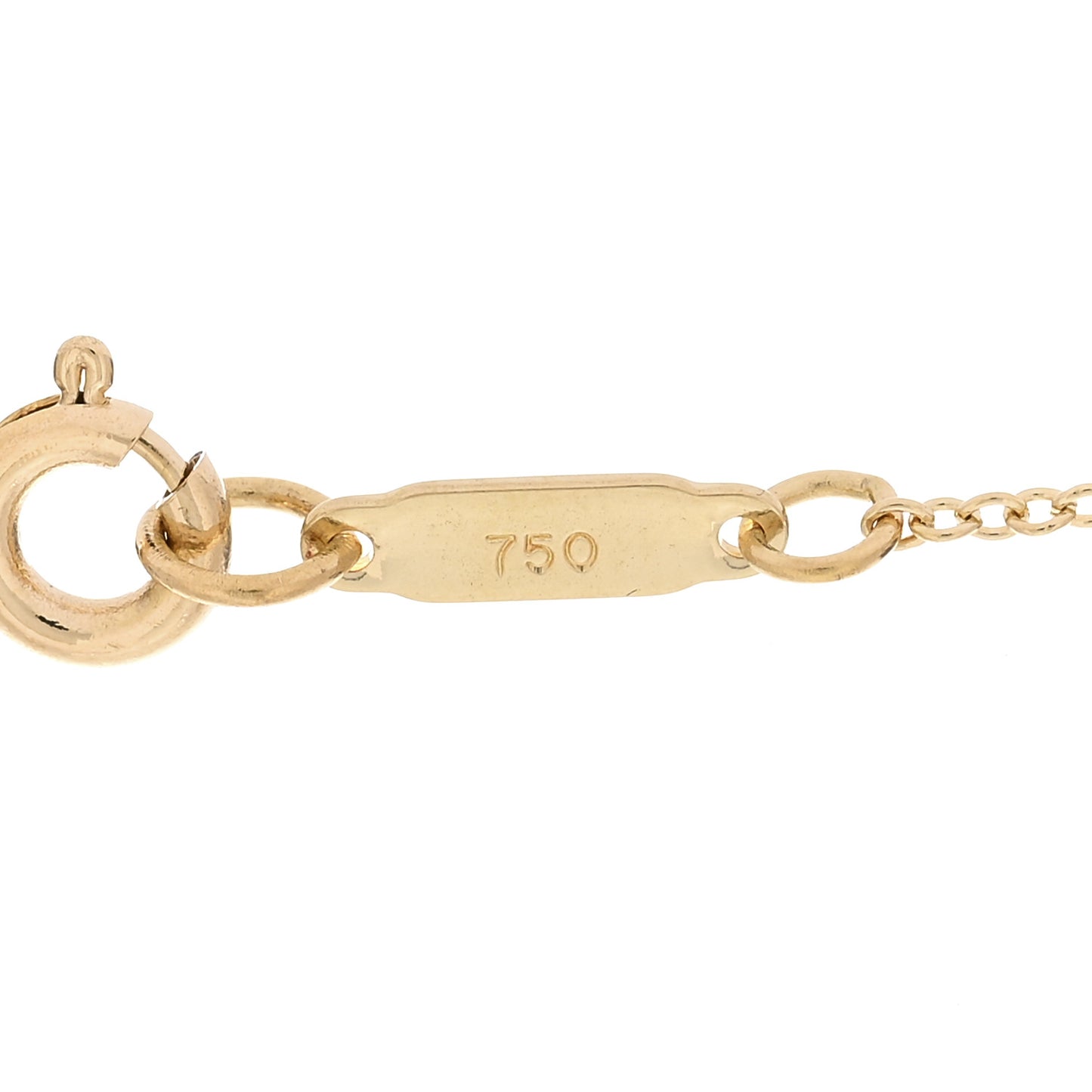18K Yellow Gold Mini Bow Pendant Necklace