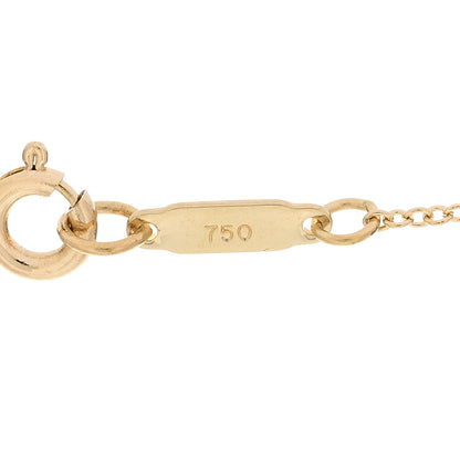Tiffany 18K Yellow Gold Mini Bow Pendant Necklace 5 of 5