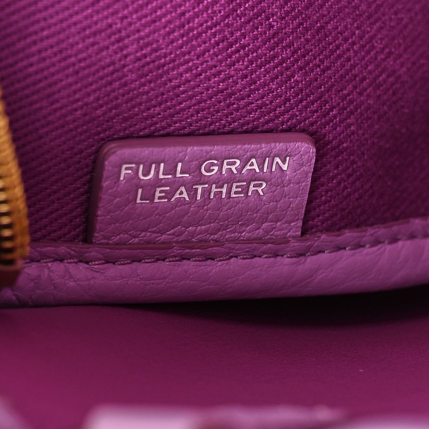 Marc Jacobs Grained Calfskin Small The Tote Bag Regal Orchid 7 of 11