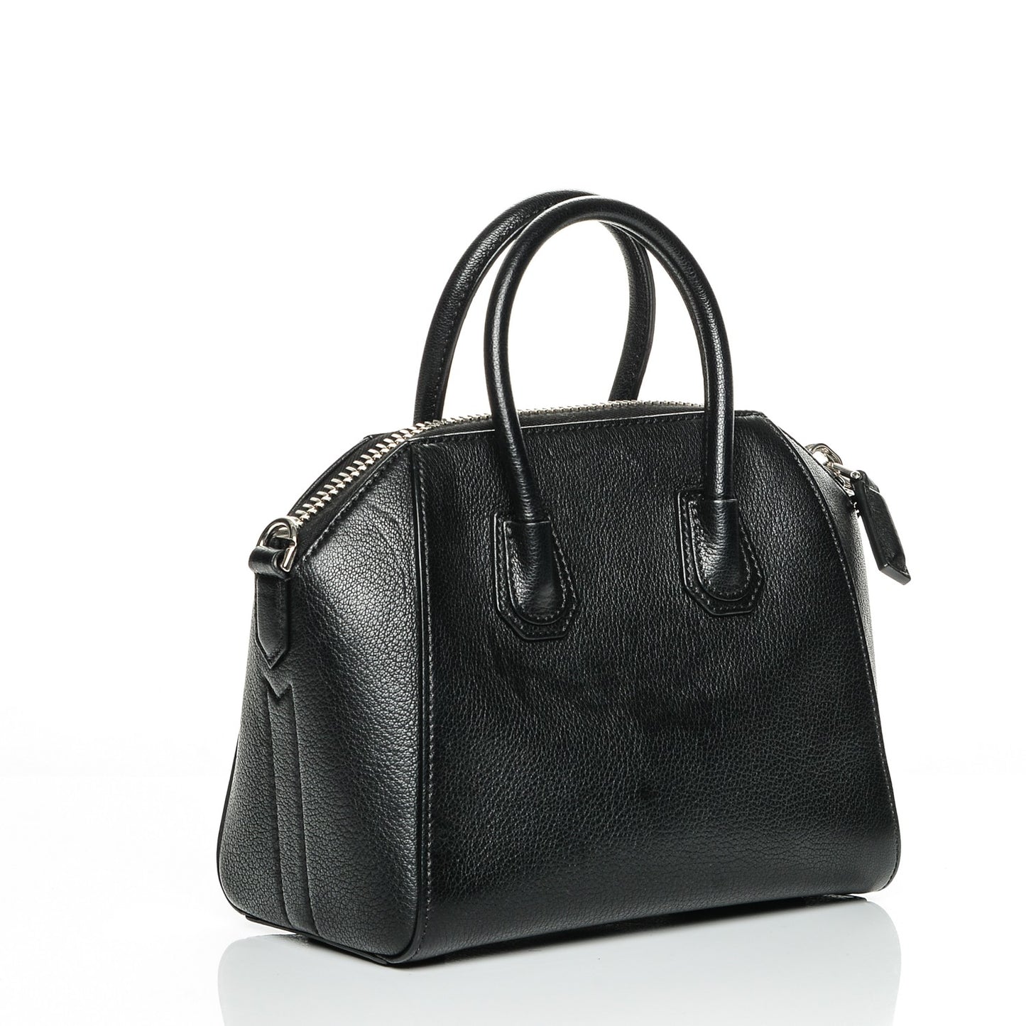 Sugar Goatskin Mini Antigona Black