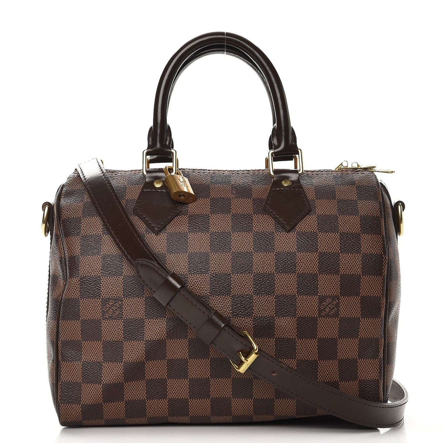 Damier Ebene Speedy Bandouliere 25