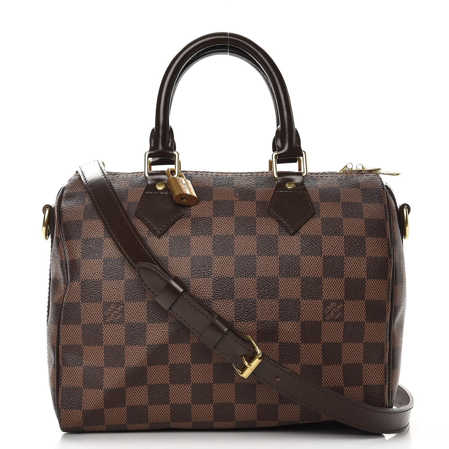 Louis Vuitton Damier Ebene Speedy Bandouliere 25 1 of 11