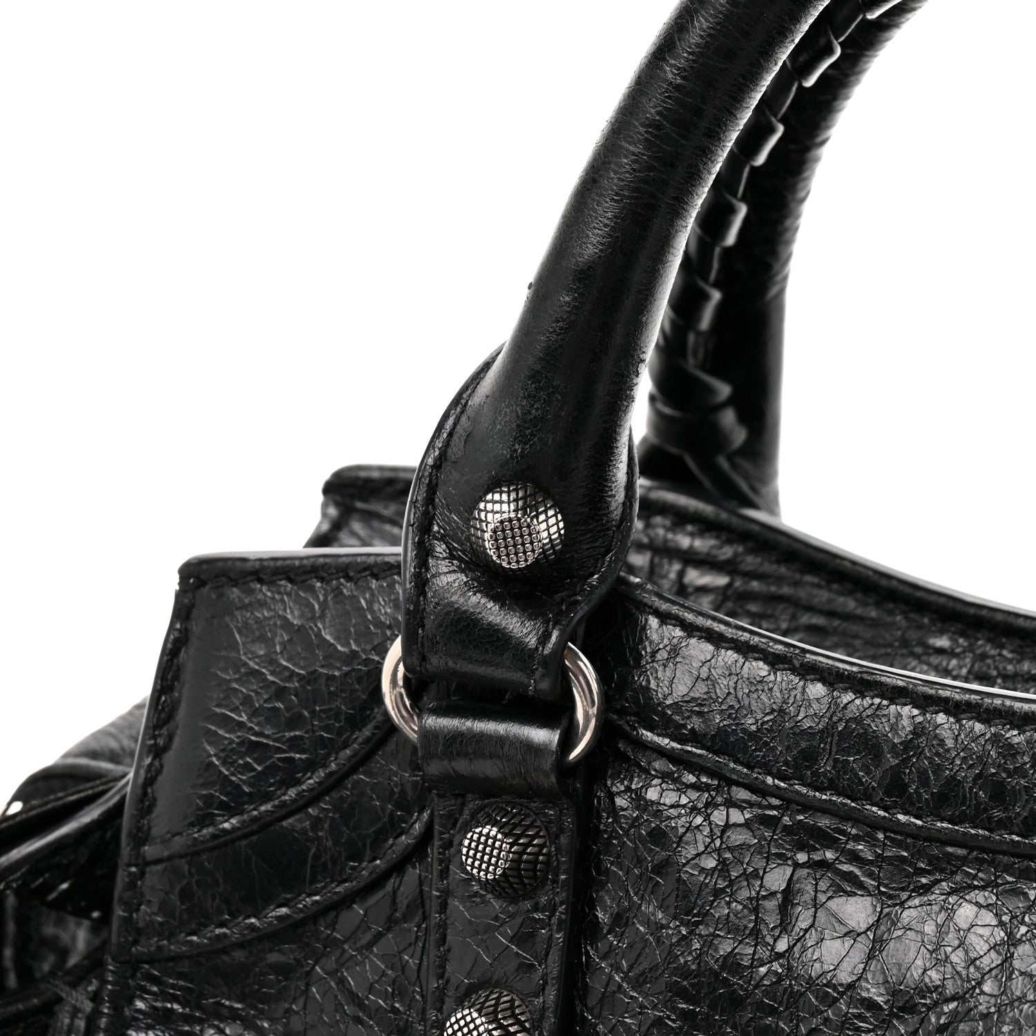 Balenciaga Agneau Arena Neo Cagole Handbag XS Black 10 of 10
