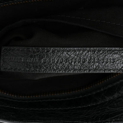 Balenciaga Agneau Arena Classic Hardware East West Le City Black 7 of 10