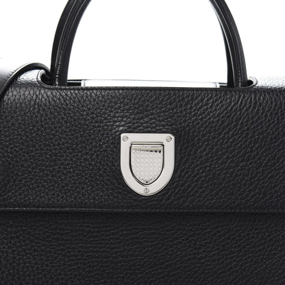 Christian Dior Grained Calfskin Medium Diorever Flap Black 10 of 10