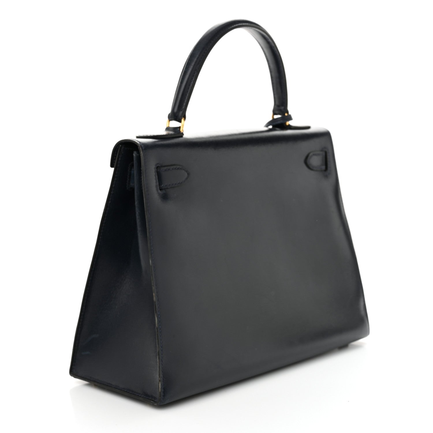 Hermes Box Kelly Sellier 28 Bleu Marine 3 of 22