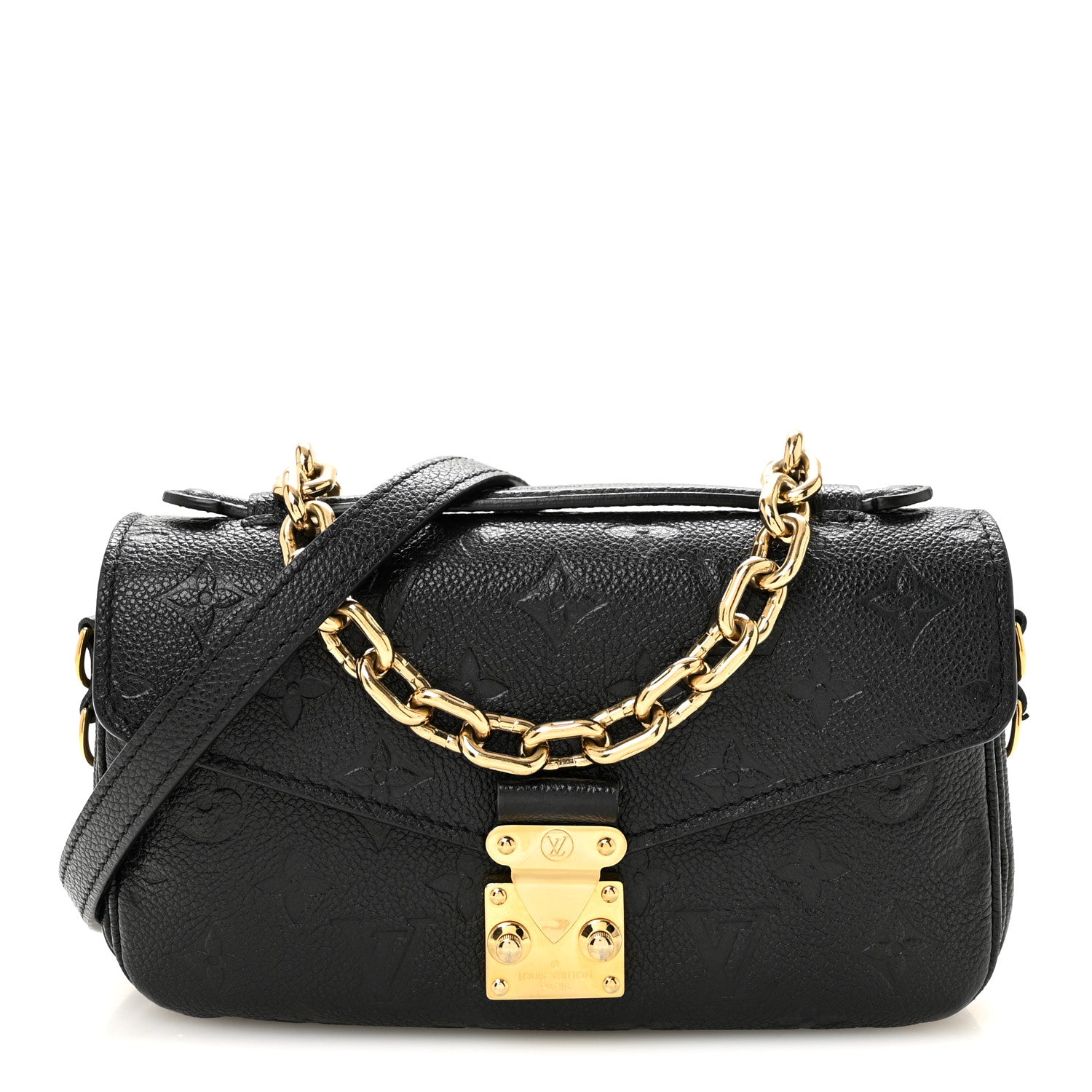 Louis Vuitton Empreinte Pochette Metis East West Black 1 of 13
