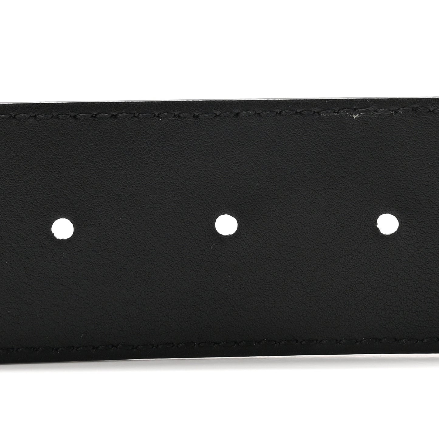 Textured Calfskin Double G 40mm Belt 75 30 Black
