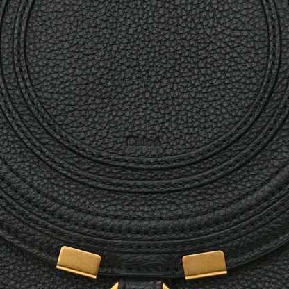 Chloe Calfskin Mini Marcie Round Crossbody Bag Black 9 of 9