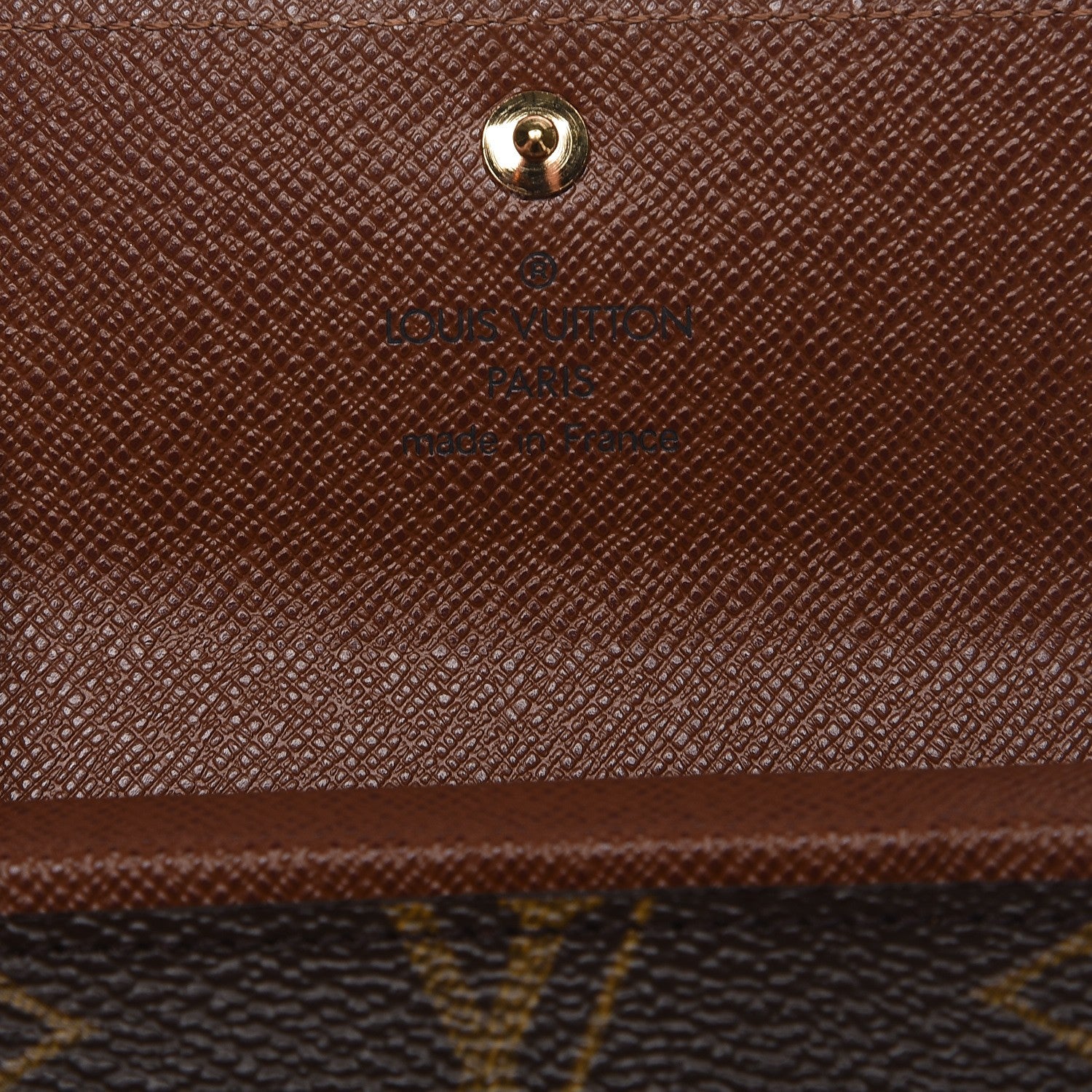 Louis Vuitton Monogram Porte-Monnaie Coin Purse 6 of 6
