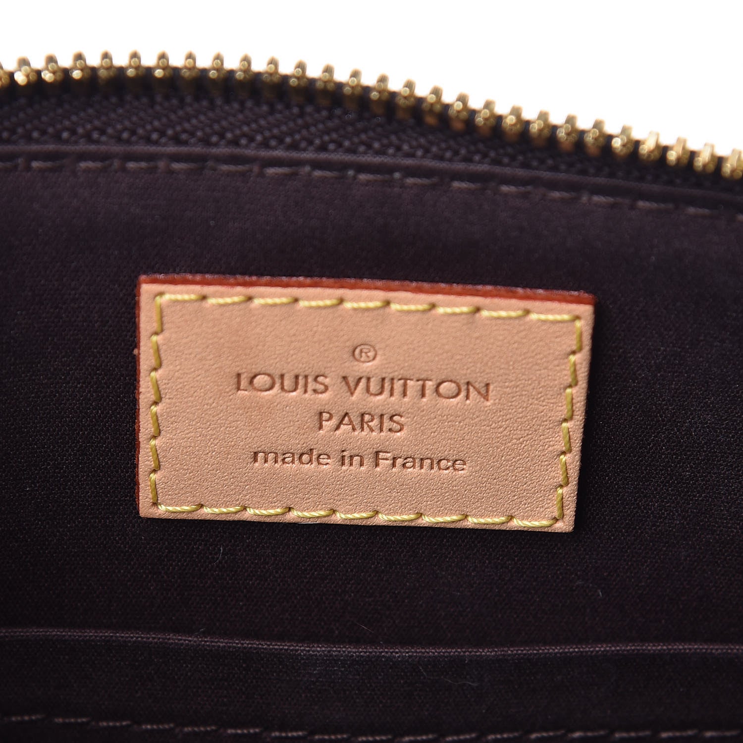 Louis Vuitton Vernis Alma BB Amarante 8 of 10