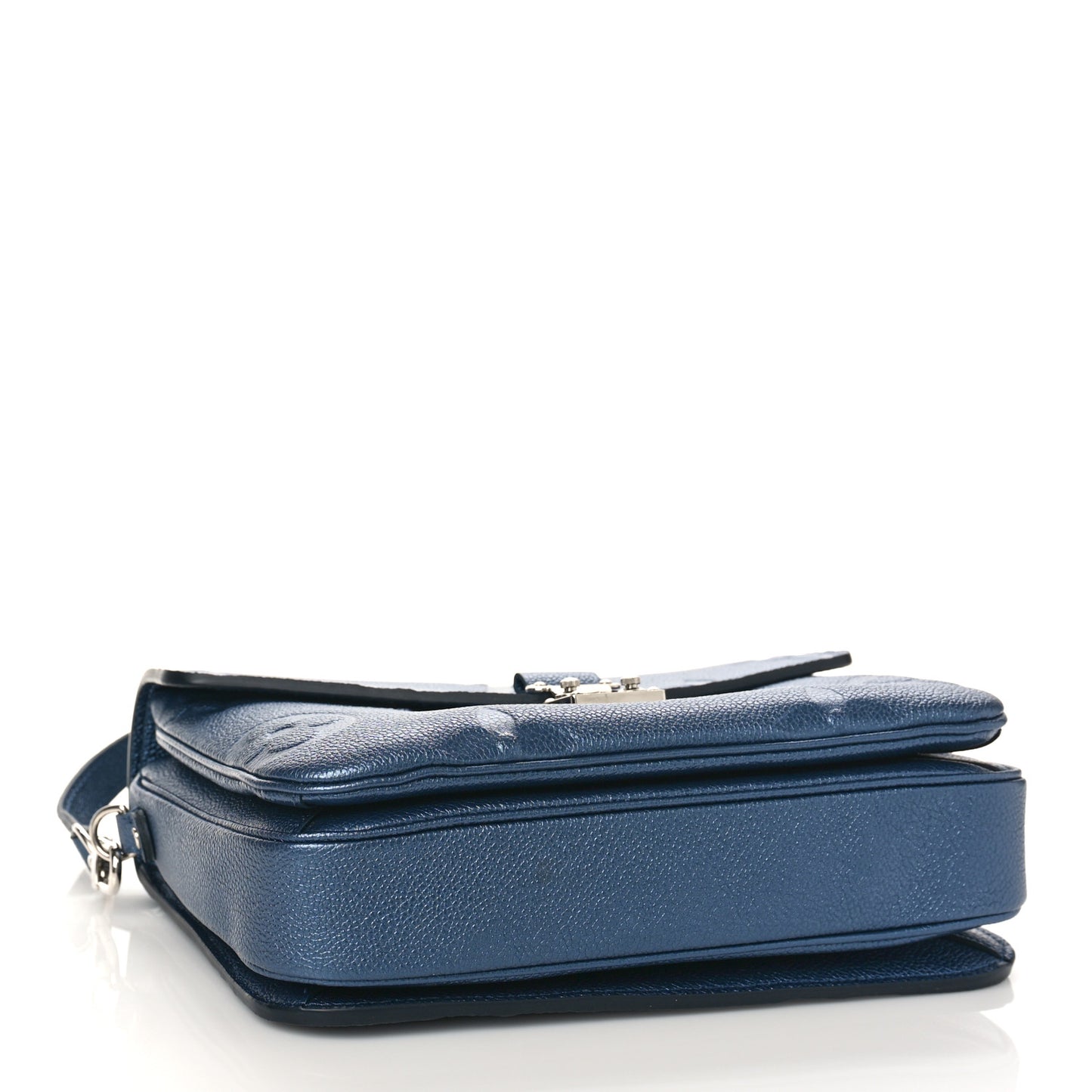 Metallic Empreinte Monogram Giant Pochette Metis Navy Nacre