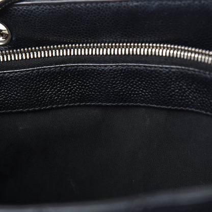 Chanel Caviar Quilted Grand Shopping Tote GST Black 11 of 16