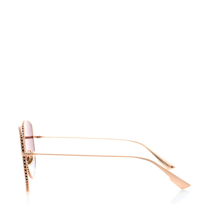 Christian Dior Metal Dior By Dior Sunglasses Rose Gold 3 of 10