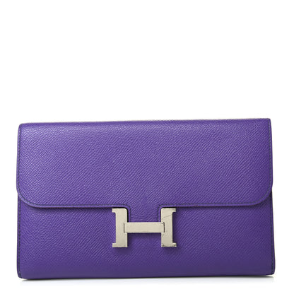 Hermes Epsom Constance Long Wallet Crocus 1 of 9