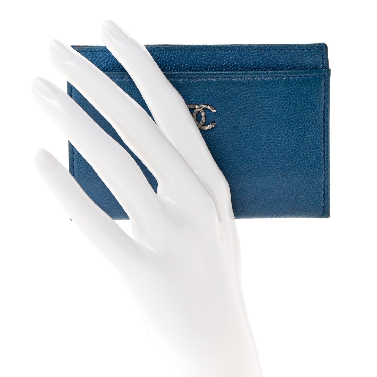 Caviar Card Holder Blue