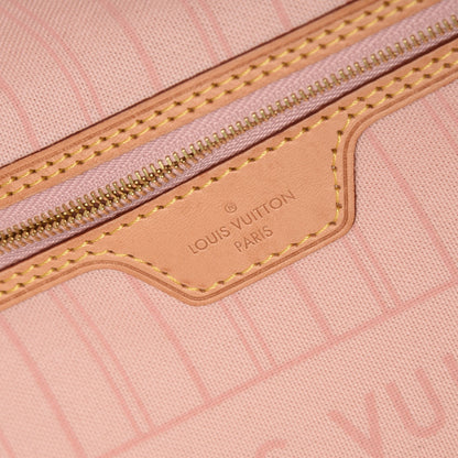 Louis Vuitton Damier Azur Neo Neverfull GM Rose Ballerine 9 of 10