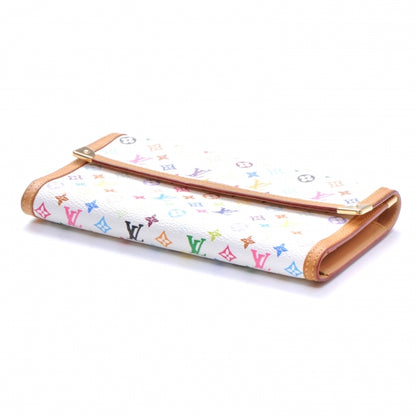 Louis Vuitton Monogram Multicolor Porte Tresor International Wallet White 4 of 7