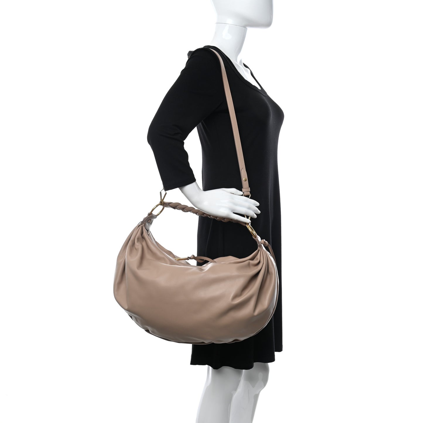 Vitello Softy Shoulder Bag Cammeo