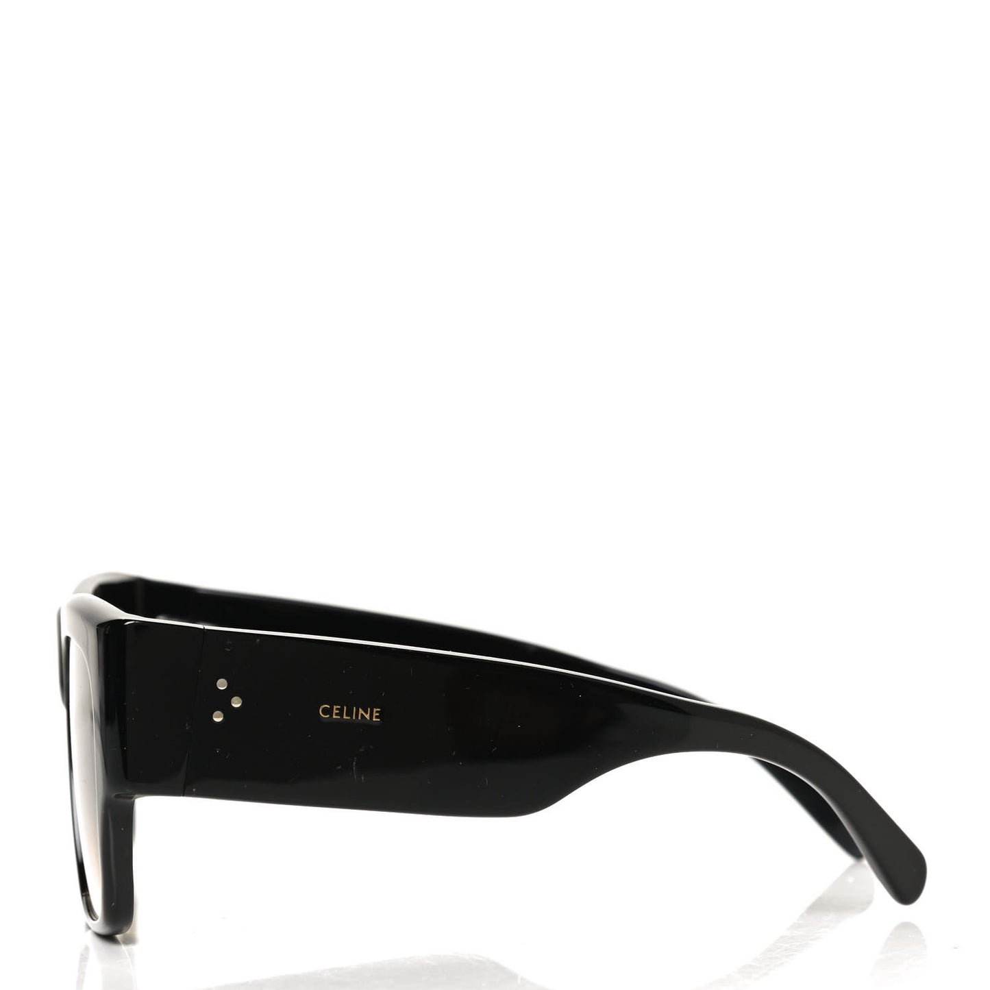 Acetate Rectangular Sunglasses CL4056IN Black